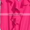 HAODUOYI Ruffles V-neck High Waist Playsuits Women Elastic Waist Playsuits Romper Jumpsuit