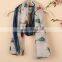 fashion design wholesale women birds print scarf