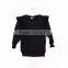 Handmade fatcory garment 95% cotton clothes High quality flutter long sleeve baby shirt