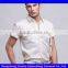 custom short sleeve cotton bank staff uniform mens office shirts