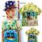 2014 latest fastion design hawaiian shirts for children