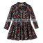 ShiJ Baby Girls Dress Fall Cherry 2~9Y Long Sleeve Kids Clothes