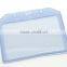 Blue Horizontal Plastic Business Working Card ID Card Badge Holder for Office Use