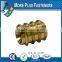 Made in Taiwan Brass Standard Stainless Steel Threaded Zinc Plated Wood Insert Nut