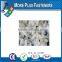 Made in taiwan high quality phillips flat head screw for nylong screw for plastic