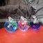 Beauty blue crystal apple ,crystal gift ,crystal Christmas Gift