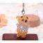 2013 new 3D beaded Winnie bear charm bag ornament