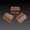 Flexible copper foils connectors