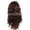 10 -24 inch 4# Body Wave Virgin Brazilian Hair Half Lace Front Wig