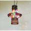 Flush Mount 1 Light Classical Droplight Restoring Ancient Ways Antique Brass Spray Lacquer Glass Metal
