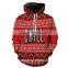 Christmas cat bell ball 3D pinted hoodies/blue n g unisex 3D printed sweatshirt hoodies/hot sell Christmas 3D hoodies