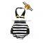 Infant baby romper striped newborn onesie kids cotton frocks design M6070901