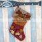 44*25cm Large Christmas Stockings 2017 Santa Claus Tree Decorating Stock M7090205