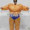 HI CE best selling cheap funny carnival adult costumes inflatable fat muscle man costume for sale