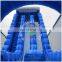 Giant blue wave slide Aier Long 23m Inflatable Water Slide with pool