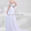 2015 Hot Sale Chiffon Prom Gown Strap Designs Evening Dress CL4469