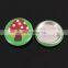 Mushroom bar pin tin badge