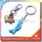 cheapest promotional customized silicone keychain/pvc keychain/ rubber keyring