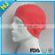 customized printed silicone swim cap