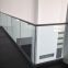 Aluminum / Steel U Channel Frameless Glass Railing for Balcony