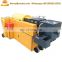 Automatic steel pipe bar surface straightening rust cleaning blasting painting machine