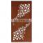 Hot sale CORTEN steel privacy screen laser cut screens