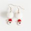 earring  christmas style