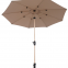 270-8 Alu Market Umbrella with wooden coated