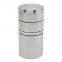 D50mm& H100mm Aluminium alloy 5-layer large storage space smoke grinder white edge as colorful cigar crushing device for tobacco,smoke,cigarette
