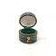 Oval vintage leather ring box vintage ring box PU leather jewelry box