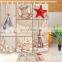 i@home beach shells starfish new digital printing polyester shower curtain