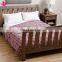 2017 New Cheap 100% Polyester China Supplier Super Soft Cheap Rotary Design Pattern Printed Coral Fleece Blankets/Beding Set
