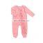 Girl Plaids Printed Footie Pajamas Baby Pajamas Baby Bodysuit