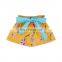 Baby Floral Short With Sash Short Pants Children Ruffle Print Shorts Toddler