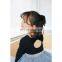 C1026/Kids bulk sweet bow long short sleeve t-shirt for baby girls cotton boutique top