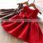 Girls on sale in autumn and winter 2 colors into bow tie pure color children's vest skirt