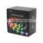Outdoor Waterproof RGB LED Strips Lights with Remote Control and Adapter