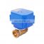 DC 24V Brass Electric Solenoid Valve 1/4" DN08 Pneumatic Valve for Water Air Gas Normally Closed