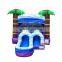 Purple Tropical Inflatable Kids Bounce House Jumping Castle Bouncer Water Slide