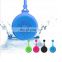 Convenient waterproof Bluetooth wireless speaker with suction cup and hook
