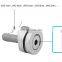 Sonlam JT-07 Stainless Steel Glass Railing Holder 304 Steel Glass Clamp Baluster Fittings