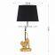 Unique monkey animal base table lamp home ornament creative design modern bedside lamp