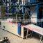Eva , Hdpe, Ldpe Long Arm Sleeve Glove Making Machine with double unwinder