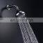 Full chrome ABS 5-function luxury high pressure shower spa fixed shower head