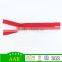 3# Auto lock zipper close end plastic zipper hanging paint