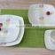 TABLEWARE 20PCS 30PCS SQUARE PORCELAIN DINNERWARE SETS