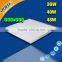 CE ROHS led panel light 60x60 cm in warm white color