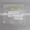 clear plastic bag with zipper/zip lock