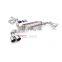 exhaust system for Volvo V40 electric exhaust valve catback with quad double tip