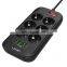 USB extension lead power strip,4 multi USB charger,6 Hole way socket